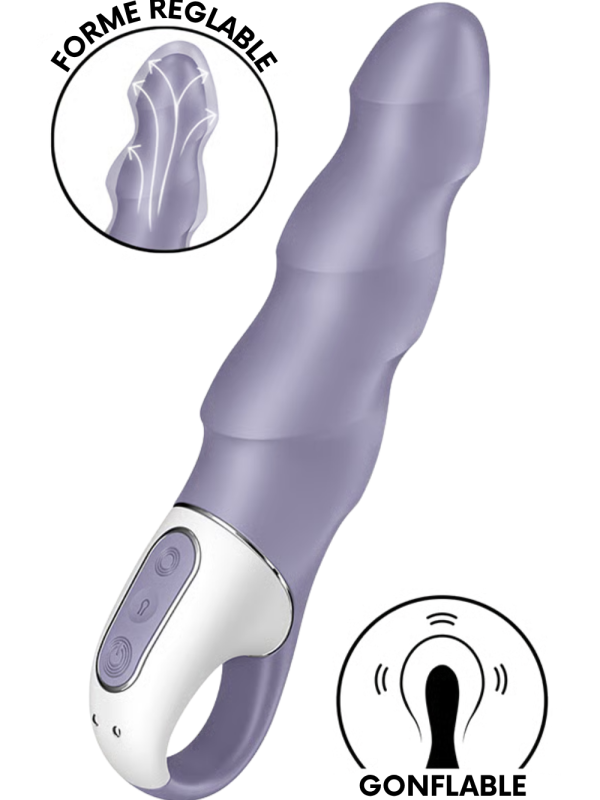 Satisfyer Air Pump Vibrator - täispuhutav vibraator