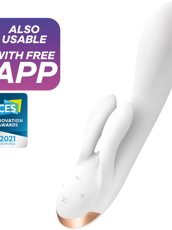 Satisfyer - Double Flex äpiga massaažiseade