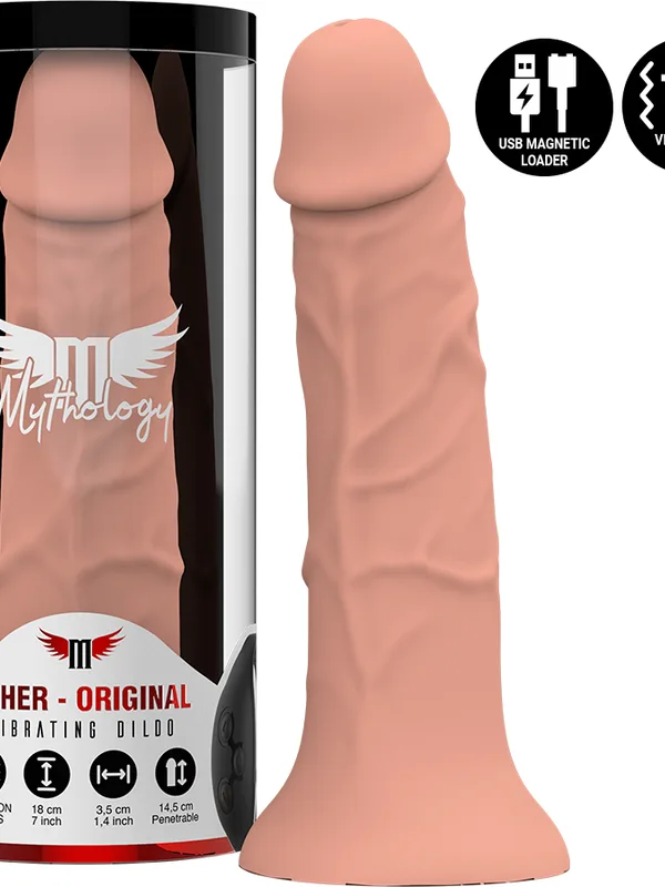 Mythology - Asher Original dildo S WatchMe juhtmevaba tehnoloogiaga