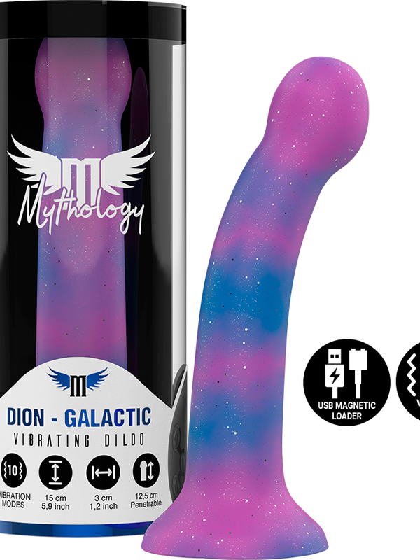 Mythology - Dion Galactic dildo S WatchMe juhtmevaba tehnoloogiaga