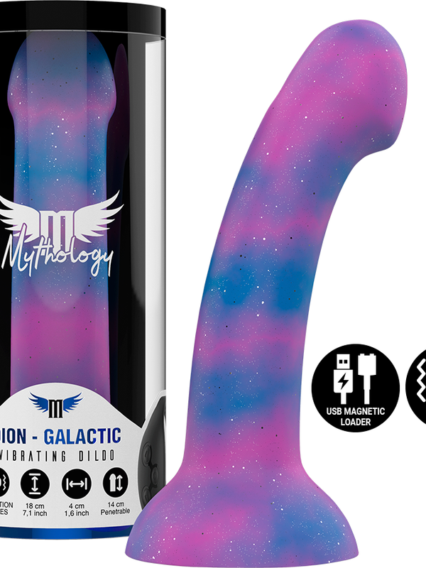 Mythology - Dion Galactic dildo M WatchMe juhtmevaba tehnoloogiaga
