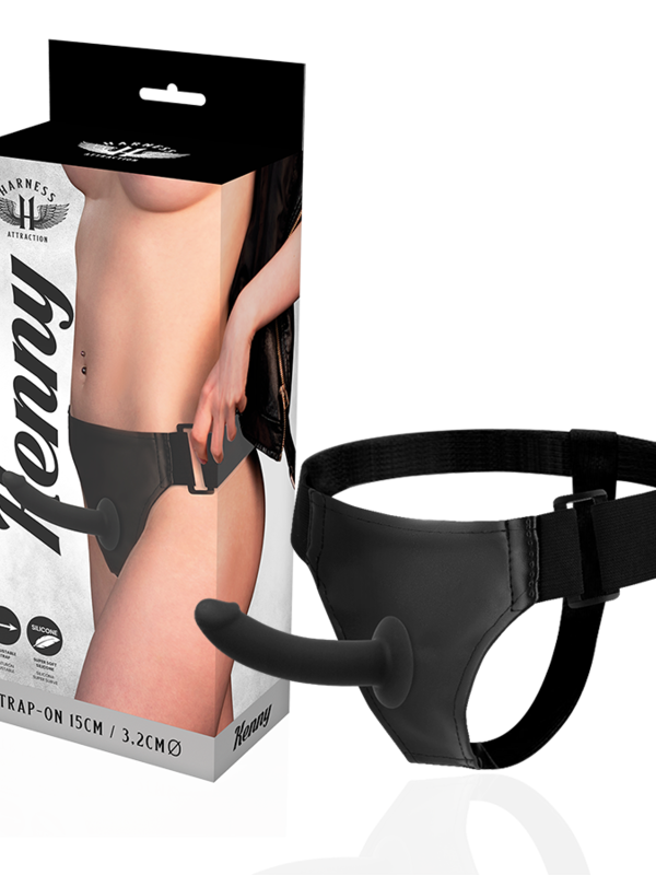 Harness Attraction - Arnes silikoon Kenny 15 cm Ø 3.2 cm