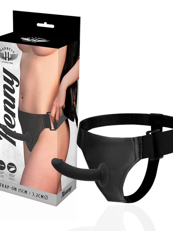 Harness Attraction - Arnes silikoon Kenny 15 cm Ø 3.2 cm