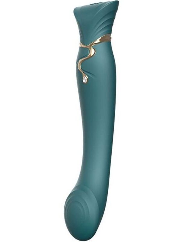 Zalo - Queen G-Spot Pulse Wave massaažiseade roheline