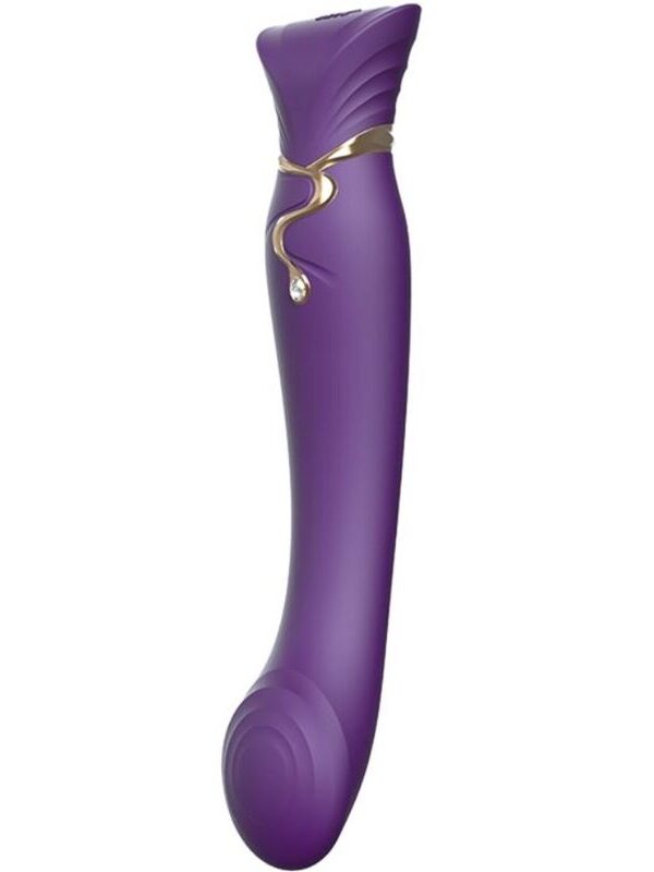Zalo - Queen G-Spot Pulse Wave massaažiseade lilla