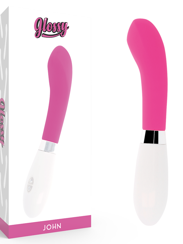 Glossy - John massaažiseade roosa