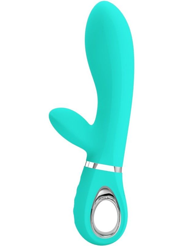 Pretty Love - Thomas multifunktsionaalne G-punkti massaažiseade aqua green