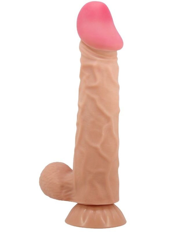 Pretty Love - Sliding Skin realistlik dildo liikuva naha ja iminapaga 24 cm