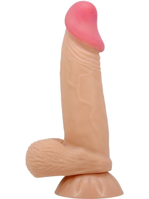 Pretty Love - Sliding Skin realistlik dildo liikuva naha ja iminapaga 19.4 cm