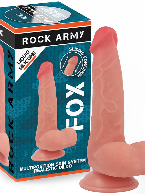 RockArmy - Liquid Silicone Fox 19 cm Ø 3.2 cm