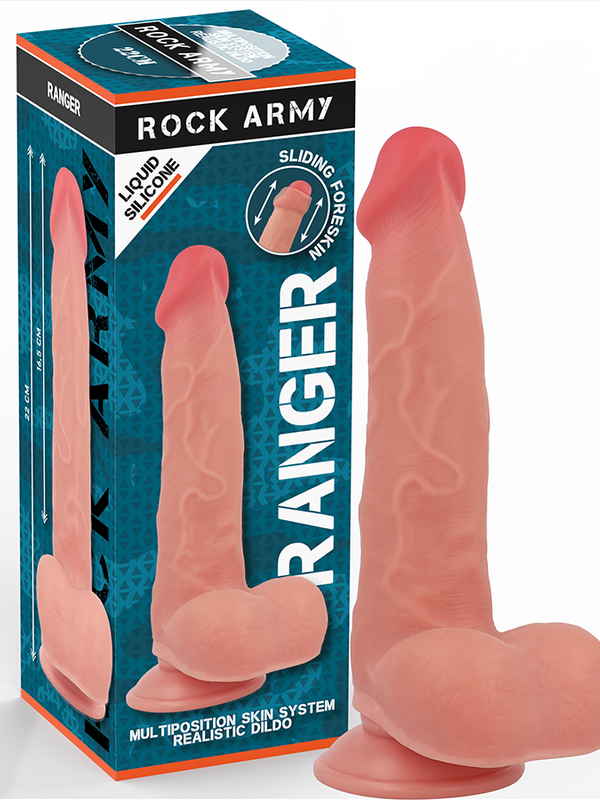 RockArmy - Liquid Silicone Ranger 22 cm Ø 3.6 cm