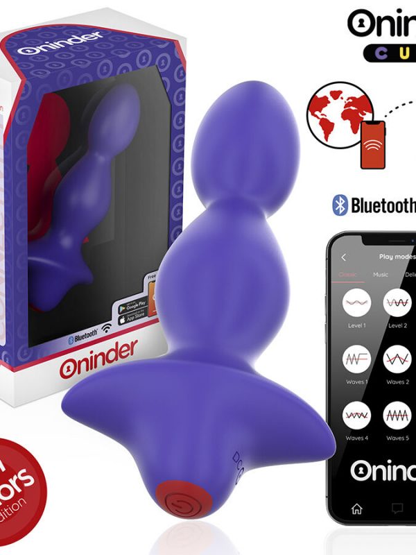 Oninder Cute - Love Butt vibreeriv anaalpistik dilataator tasuta äpiga