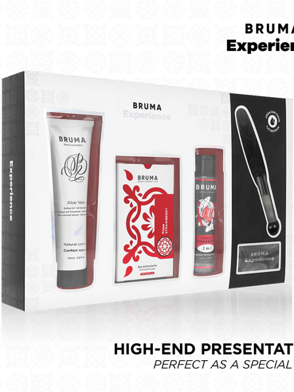Bruma Xperience - Sweet Strawberry Temptation komplekt orgasmivõimendiga