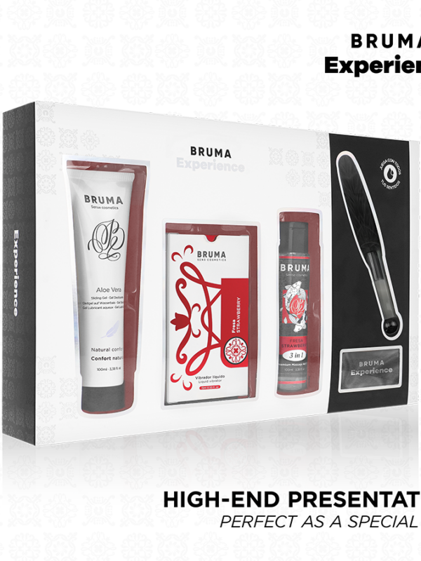Bruma Xperience - Sweet Strawberry vibro-orgasmiline temptation komplekt