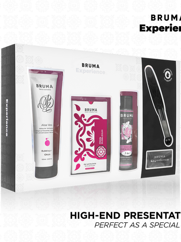 Bruma Xperience - Sweet Gum Temptation komplekt orgasmivõimendiga