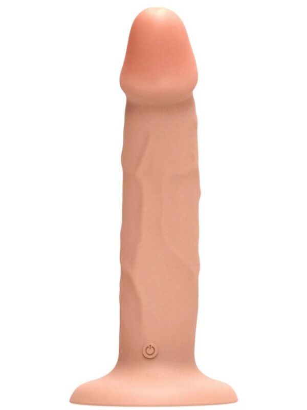 Get Real - Realistlik silikoonist vibreeriv dildo läbipaistev 19.5 cm