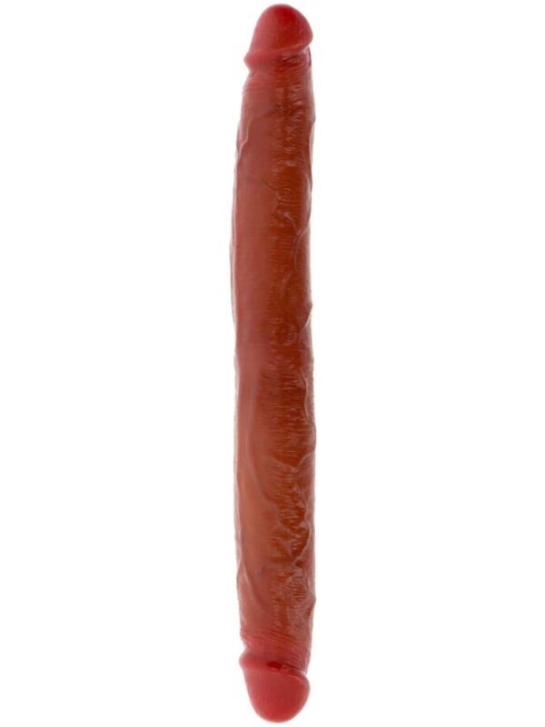 Get Real - Kahepoolne silikoondildo caramel 35 cm