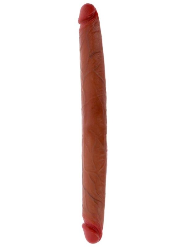 Get Real - Kahepoolne silikoondildo caramel 40 cm
