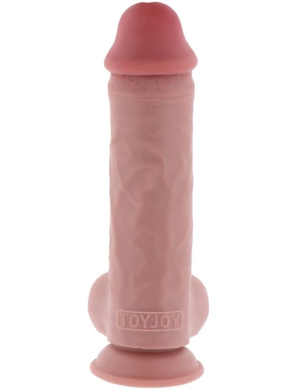 Get Real - Deluxe realistlik peenis munanditega eriti paks 28 cm