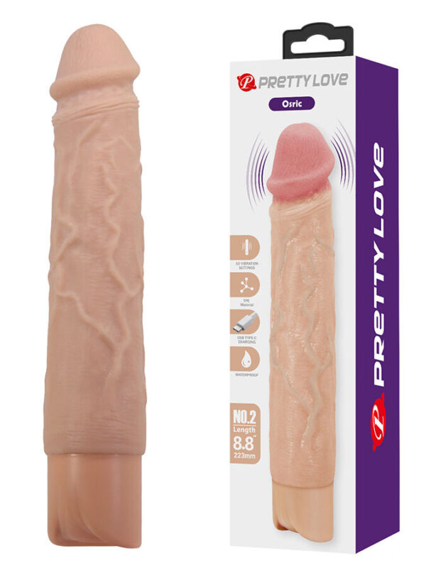 Pretty Love - Osric painduv realistlik massaažidildo