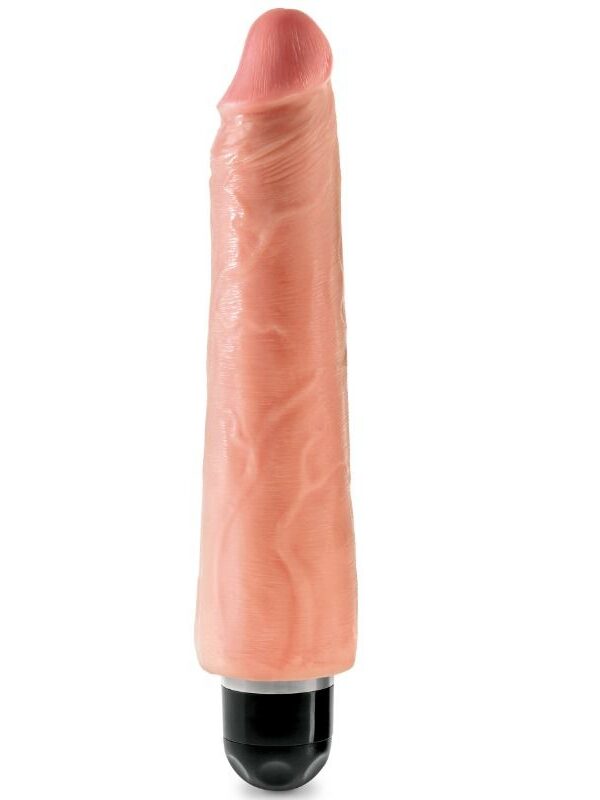 King Cock - 23 cm vibreeriv Stiffy flesh