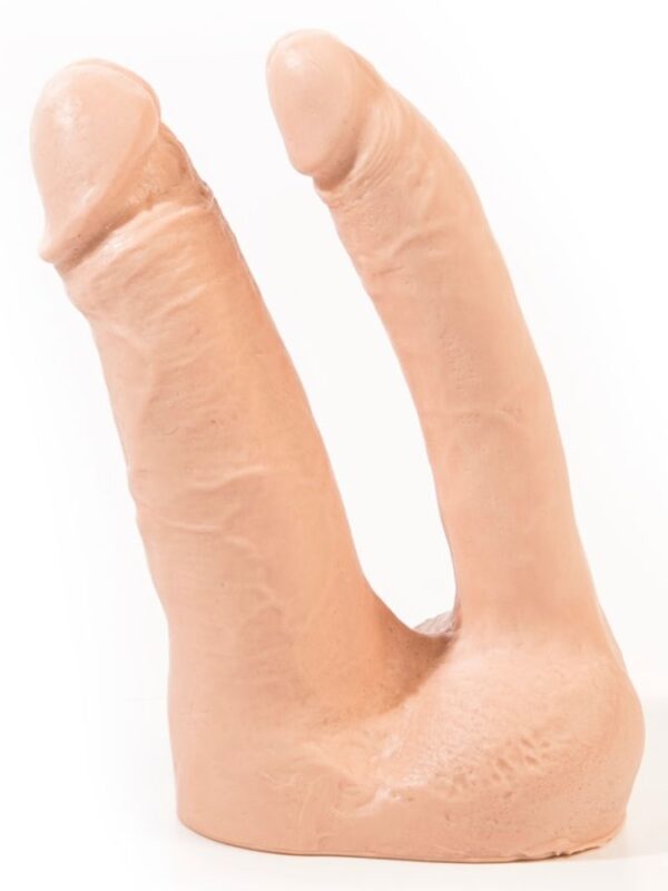 Roosa Room - Arthus realistlik topeltdildo flesh 17 cm / 15.5 cm