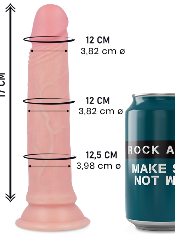 RockArmy - Liquid Silicone Premium Avenger realistlik dildo 19 cm Ø 3.98 cm