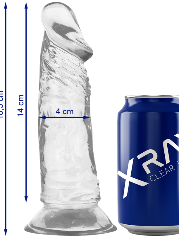Xray - Clear Cock 16.5 cm x 4 cm