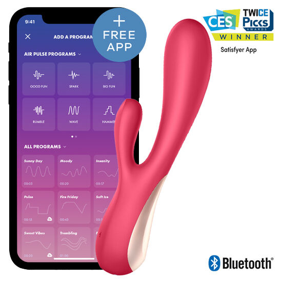 Satisfyer - Mono Flex punane äpiga