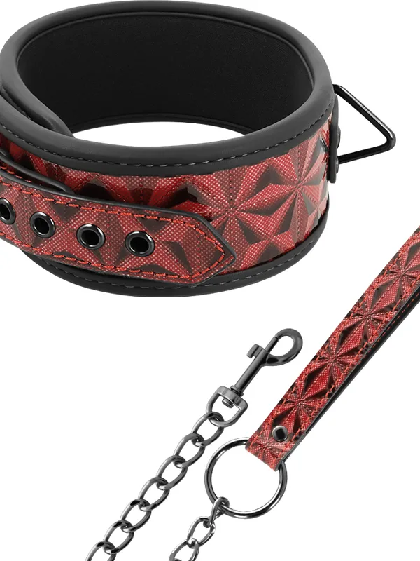 BegMe - Red Edition premium vegannahast kaelarihm neopreenvoodriga