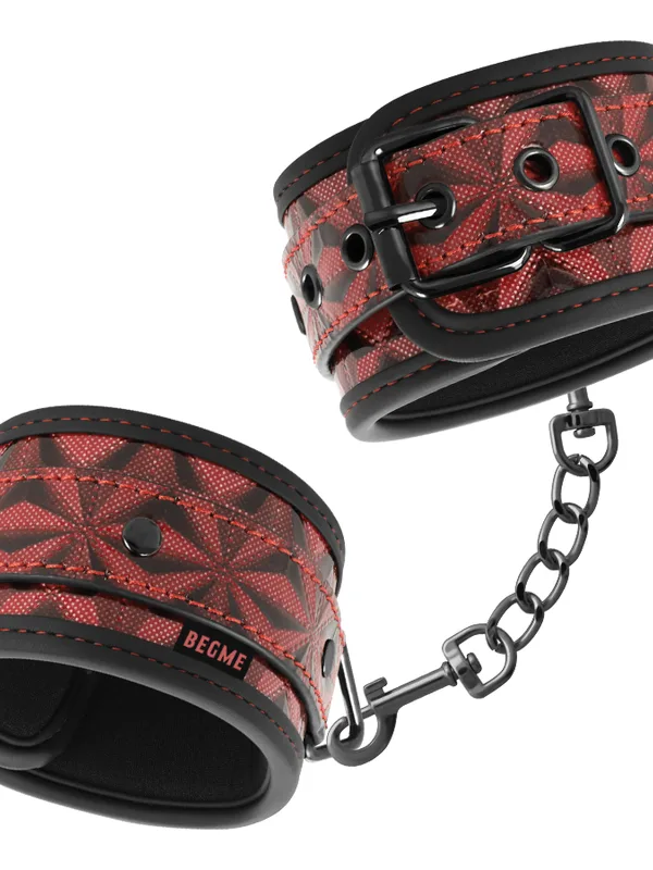 BegMe - Red Edition premium pahkluurauad neopreenvoodriga