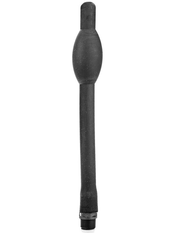 All Black - Täispuhutav silikoonist anaaldušš 27 cm