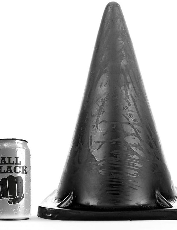 All Black - Kolmnurkne anaalpistik 30 cm
