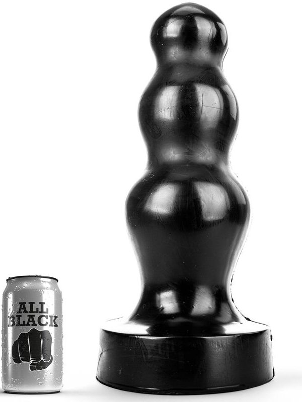 All Black - Suur anaalpistik 38 cm