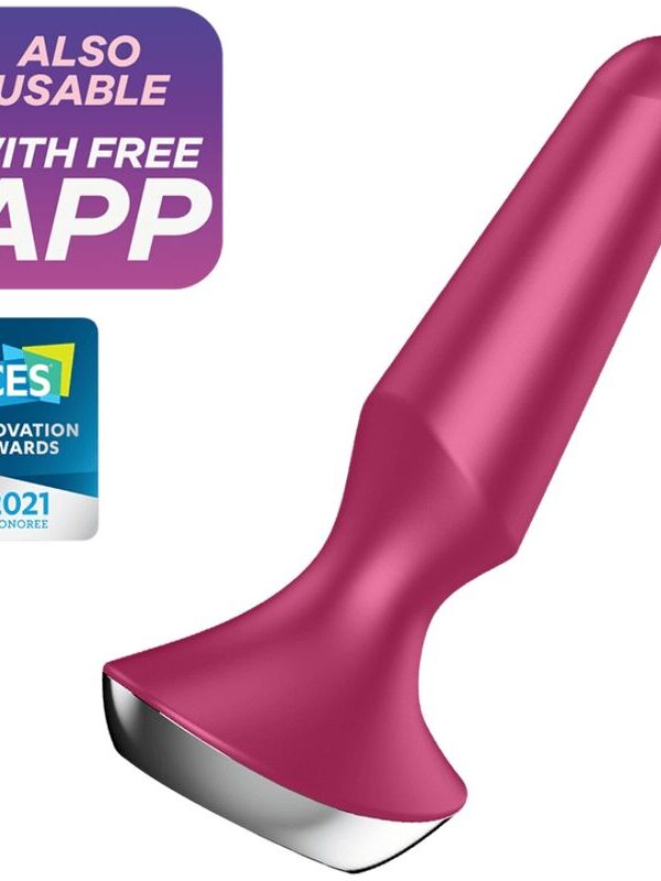 Satisfyer - Plug-ilicious 2 anaalmassaažiseade berry