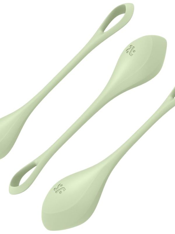 Satisfyer - Yoni Power 2 treeningkomplekt roheline