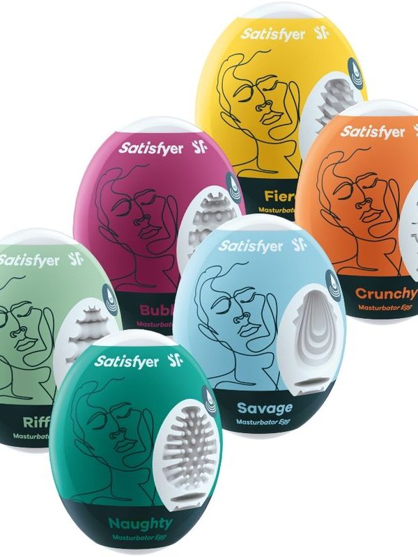 Satisfyer - Masturbator Eggs komplekt 6 tk