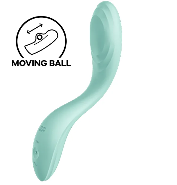 Satisfyer - Rrrolling Pleasure G-spot massaažiseade roheline
