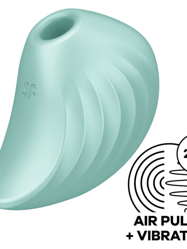 Satisfyer - Pearl Diver õhupulsi stimulaator ja massaažiseade roheline
