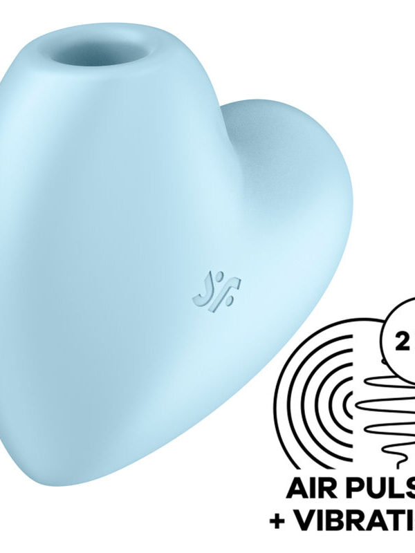 Satisfyer - Cutie Heart õhupulsi stimulaator ja massaažiseade