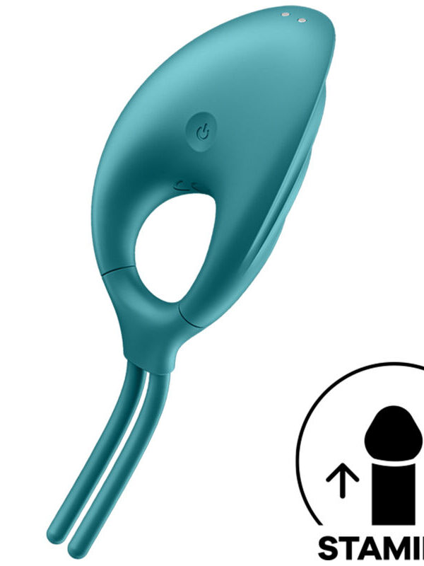 Satisfyer - Swordsman ring-massaažiseade roheline