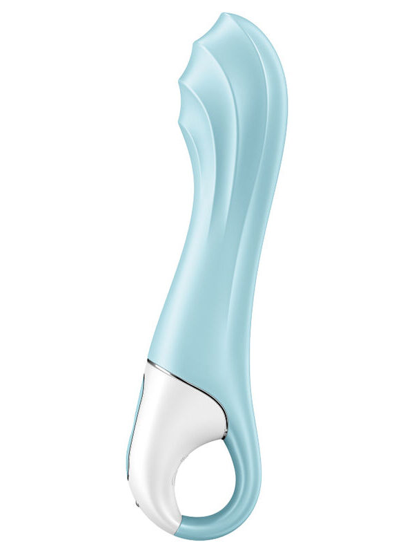 Satisfyer - Air Pump massaažiseade 5+ täispuhutav G-spot massaažiseade äpiga sinine