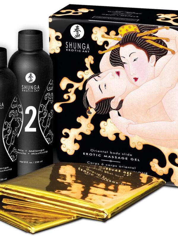 Shunga - Oriental melon ja mango sensuaalne kehalt-kehale massaažigeel