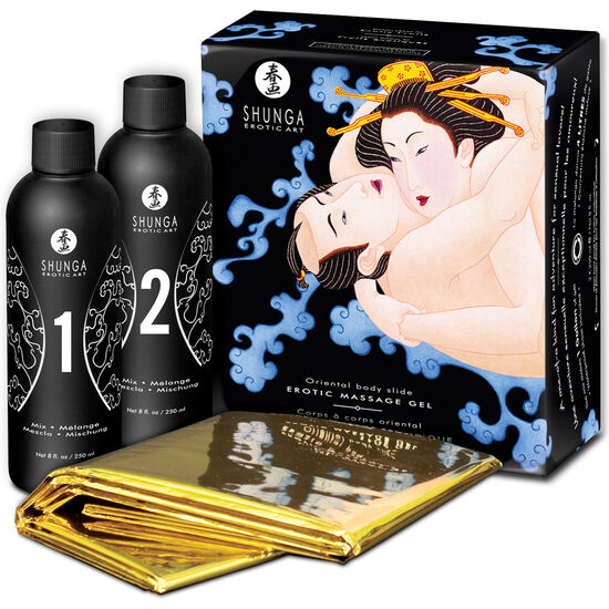 Shunga - Oriental sensuaalne kehalt-kehale massaažigeel eksootiliste puuviljadega