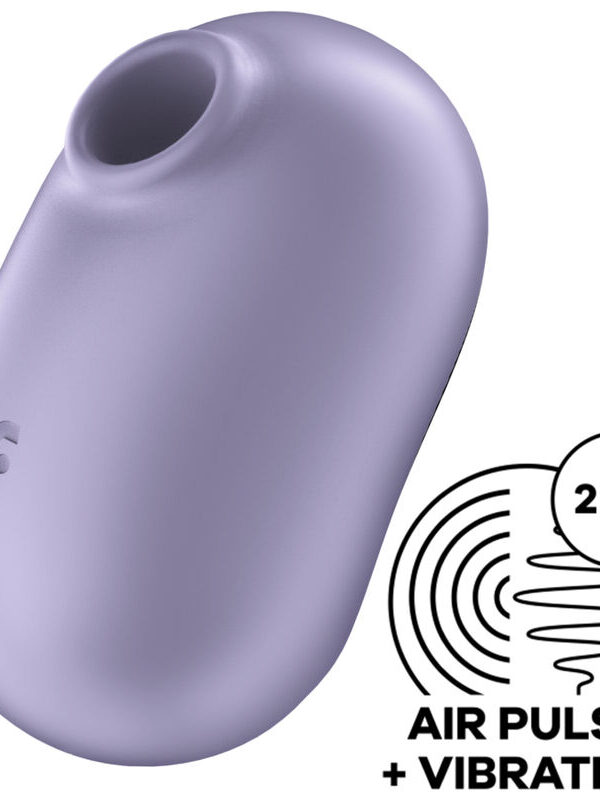 Satisfyer - Pro To Go 2 topelt õhupulsi stimulaator ja massaažiseade