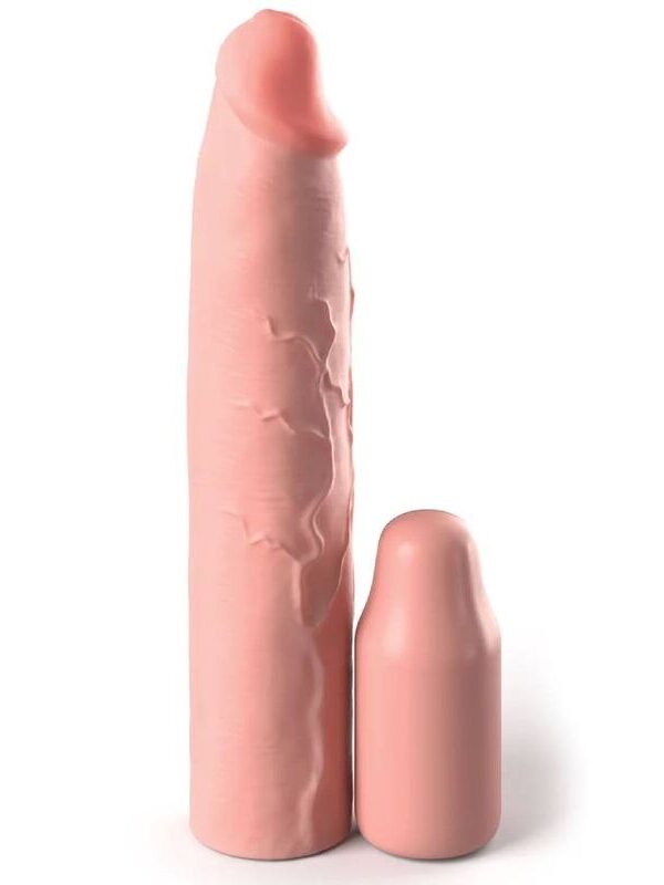 Fantasy X-Tensions - Pipedreams sleeve 22.86 cm + 7.62 cm plug flesh