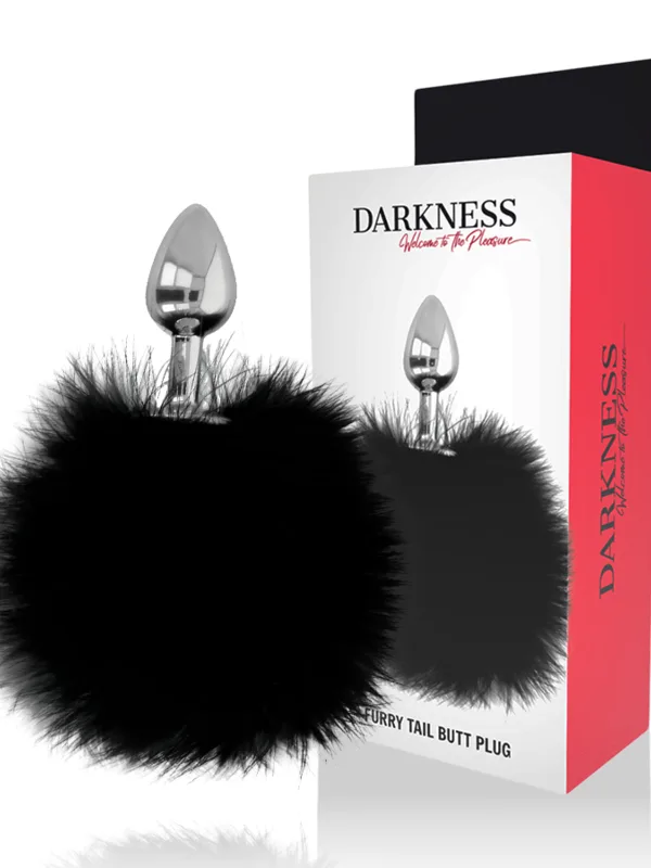 Darkness - Extra anaalpistik sabaga must 7 cm