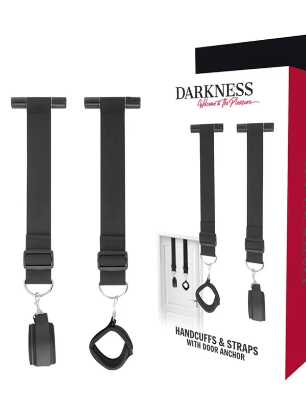 Darkness - Ukse külge kinnitatavad bondage-käerauad
