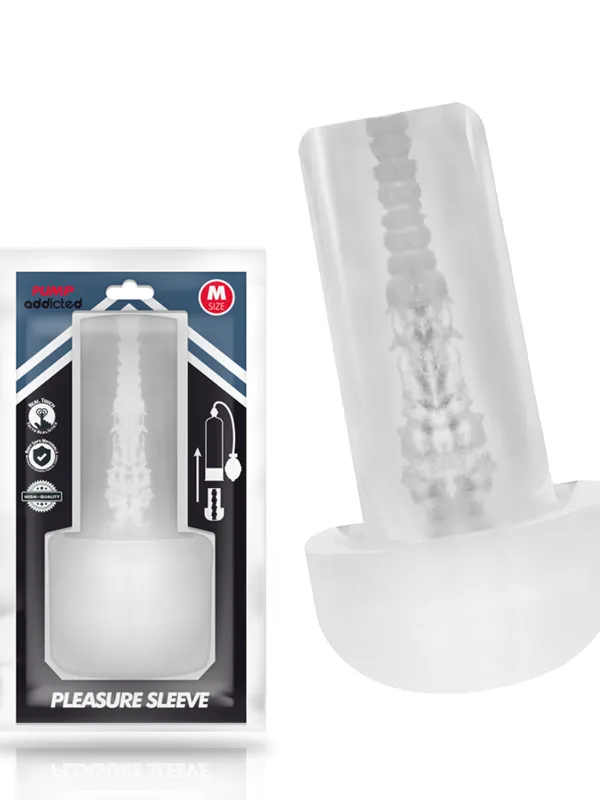 Pump Addicted - Pleasure sleeve masturbaator suurus M