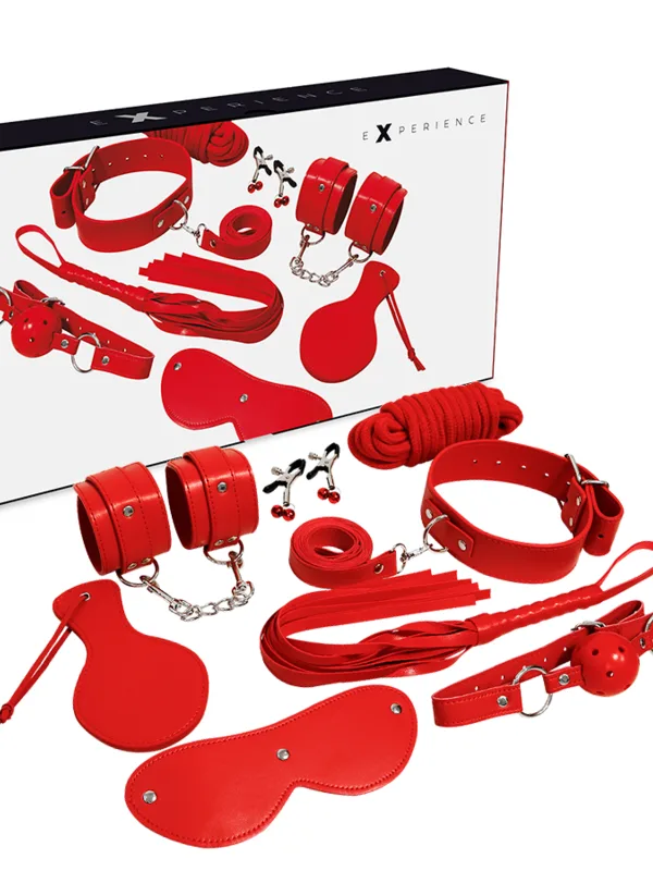 Experience - BDSM fetish komplekt punane sari
